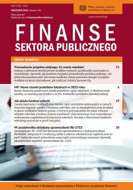 Finanse sektora publicznego nr 196 4KB0196